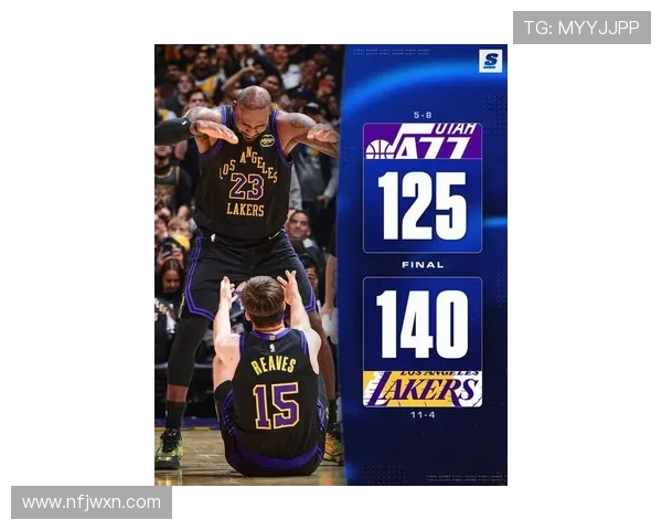 湖人队战胜勇士队迎来新赛季首胜 詹姆斯表现亮眼带队逆转取胜